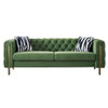 Chesterfield - Modern Tufted Velvet Living Room Sofa, 84.25''W Couch Chesterfield - Modern Tufted Velvet Living Room Sofa, 84.25''W Couch