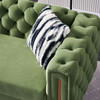 Chesterfield - Modern Tufted Velvet Living Room Sofa, 84.25''W Couch Chesterfield - Modern Tufted Velvet Living Room Sofa, 84.25''W Couch
