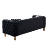 Chesterfield - Modern Tufted Velvet Living Room Sofa, 84.25''W Couch Chesterfield - Modern Tufted Velvet Living Room Sofa, 84.25''W Couch