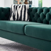 Chesterfield - Modern Tufted Velvet Living Room Sofa, 84.25''W Couch Chesterfield - Modern Tufted Velvet Living Room Sofa, 84.25''W Couch