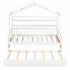 Playhouse Bed With Trundle, Kids Bed With Shelf Playhouse Bed With Trundle, Kids Bed With Shelf