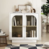 Storage Cabinet With Acrylic Door For Living Room