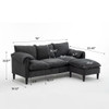 Convertible Combination Sofa With Footstools With Storage