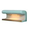 Modern Upholstered Entryway Bench With LED Sensor Light Modern Upholstered Entryway Bench With LED Sensor Light