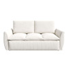 Pull Out Sofa Bed, 3 Seat Convertible Sleeper Sofa With 2 In 1 Pillow And Blanket Set