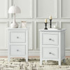 Modern Nightstand, Bed Side Table With 2 Drawers For Bedroom