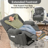 Power Lift Recliner Chair With Extended Footrest, Remote Control, Cup Holders, And Side Pockets Power Lift Recliner Chair With Extended Footrest, Remote Control, Cup Holders, And Side Pockets
