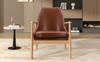 Mid-Century Modern Accent Armchair With High Back Mid-Century Modern Accent Armchair With High Back