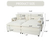 Modern Comfy Deep Seat Modular Sectional Sofa Cloud Couch With Ottoman Modern Comfy Deep Seat Modular Sectional Sofa Cloud Couch With Ottoman