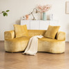 Cloud Modular Sectional Sofa With Chaise, With Deep Seat
