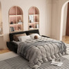 Pull Out Sleeper Sofa Bed, 3 In 1 Multi Functional