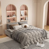 Pull Out Sleeper Sofa Bed, 3 In 1 Multi Functional