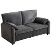 Modern Minimalist Down Filled Sofa