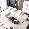 Modern Oversized Diy Combination Modular Sectional Sofa With Pillows