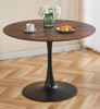 Tulip Table Mid-Century Dining Table With Round MDF Table Top, Pedestal Dining Table, End Table Leisure Coffee Table