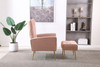 Accent Chair With Ottoman, Comfy Armchair For Living Room