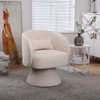 Swivel Accent Chair Armchair, Round Barrel Chair For Living Room Bedroom