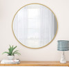Wall Circular Mirror Metal Framed Mirror Round Vanity Mirror Dressing Mirror, For Bathroom, Living Room, Bedroom Wall Decor