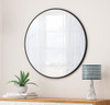 Wall Circular Mirror Metal Framed Mirror Round Vanity Mirror Dressing Mirror, For Bathroom, Living Room, Bedroom Wall Decor Wall Circular Mirror Metal Framed Mirror Round Vanity Mirror Dressing Mirror, For Bathroom, Living Room, Bedroom Wall Decor