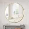 Wall Circular Mirror Metal Framed Mirror Round Vanity Mirror Dressing Mirror, For Bathroom, Living Room, Bedroom Wall Decor Wall Circular Mirror Metal Framed Mirror Round Vanity Mirror Dressing Mirror, For Bathroom, Living Room, Bedroom Wall Decor