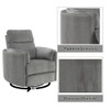 Sagen - Glider Recliner With Swivel