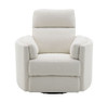 Sagen - Chenille Glider Recliner With Swivel