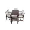 Patio Dining Set Outdoor Dining Table And Chair Set With And Removable Cushions For Patio