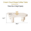 Cloud Shaped Coffee Table For Living Room Cloud Shaped Coffee Table For Living Room