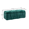 Upholstered Storage Ottoman With Safety Hinge