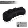 4 Seater Sofa With Chenille Fabric, 30D, 60 Hardness Full Sponge, 4 Pillow For Living Room, Home Furniture Sleeper Sectional Sofa For Apartment 4 Seater Sofa With Chenille Fabric, 30D, 60 Hardness Full Sponge, 4 Pillow For Living Room, Home Furniture Sleeper Sectional Sofa For Apartment