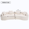 4 Seater Sofa With Chenille Fabric, 30D, 60 Hardness Full Sponge, 4 Pillow For Living Room, Home Furniture Sleeper Sectional Sofa For Apartment 4 Seater Sofa With Chenille Fabric, 30D, 60 Hardness Full Sponge, 4 Pillow For Living Room, Home Furniture Sleeper Sectional Sofa For Apartment