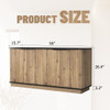 Multi Functional Sideboard, An Ideal Choice For TV And Tableware Storage In Modern Homes - Black