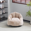 Albi - Indoor Cozy Armchair Style Bean Bag - Beige