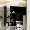 Modern Wall Mounted Bathroom Medicine Cabinet, Bathroom Wall Storage Cabinet With Mirror
