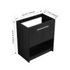 Modern Freestanding Bathroom Vanity With 2 Doors Modern Freestanding Bathroom Vanity With 2 Doors