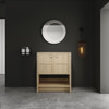 Modern Freestanding Bathroom Vanity With 2 Soft Closing Doors