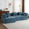 Sectional Free Combined Sofa With 2 Side Pockets Sectional Free Combined Sofa With 2 Side Pockets