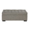 Convertible Folding Sofa Bed Ottoman With Memory Mattress And Tufted Design