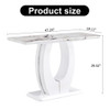 Modern Minimalist Rectangular Counter Bar Table Modern Minimalist Rectangular Counter Bar Table