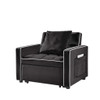 Modern Velvet 3 In 1 Sofa Bed Chair, Adjustable Recliner Modern Velvet 3 In 1 Sofa Bed Chair, Adjustable Recliner