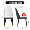 Modern Dining Chair With Metal Leg
