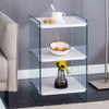 Modern 3 Layer Bedside Cabinet With Storage Function