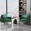 Nordic Retro Light Luxury Upholstered Sofa Chair Nordic Retro Light Luxury Upholstered Sofa Chair