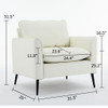 Nordic Retro Light Luxury Upholstered Sofa Chair Nordic Retro Light Luxury Upholstered Sofa Chair