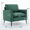 Nordic Retro Light Luxury Upholstered Sofa Chair Nordic Retro Light Luxury Upholstered Sofa Chair
