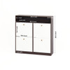 Modern Freestanding Shoe Storage Cabinet With 4 Flip Drawers