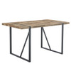 Industrial Rectangular Dining Table For 4 - 6 People