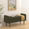 Teddy Velvet Storage Stool With Storage Space For Apartments
