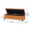Wendover - Elegant Velvet Tufted Storage Bench With Lift-Up Top And Birch Wood Legs