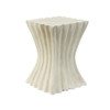 Mgo Archaistic Wavy Side Table - Antique Sandstone